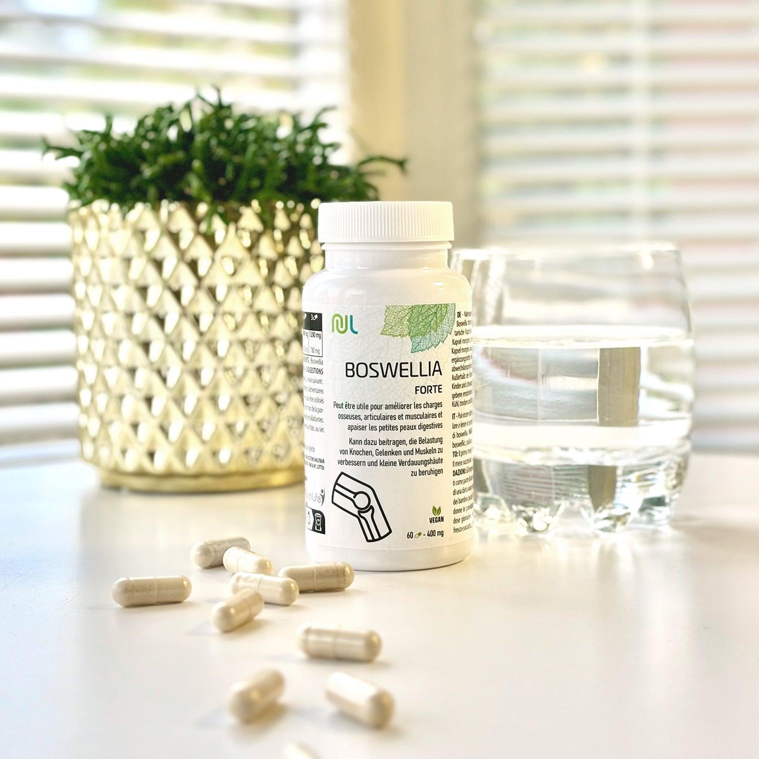 Boswellia serrata – 400 mg- articulations et intestins - NutriLife Shop