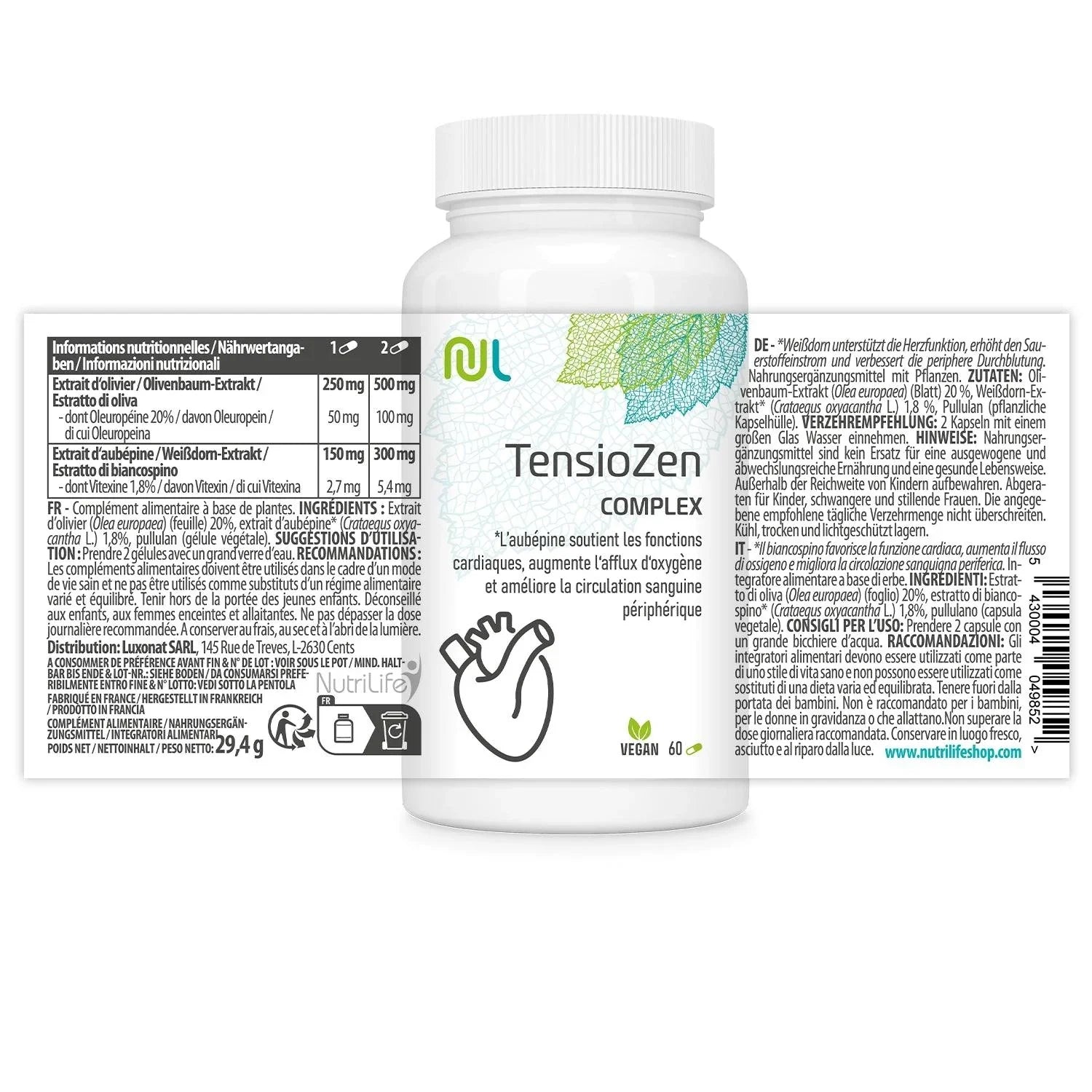 TensioZen Complex Label