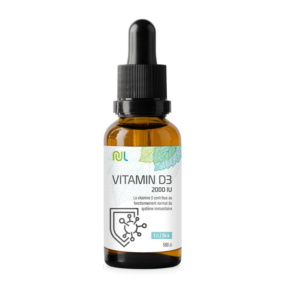 Vitamine D3 2000 UI - NutriLife Shop