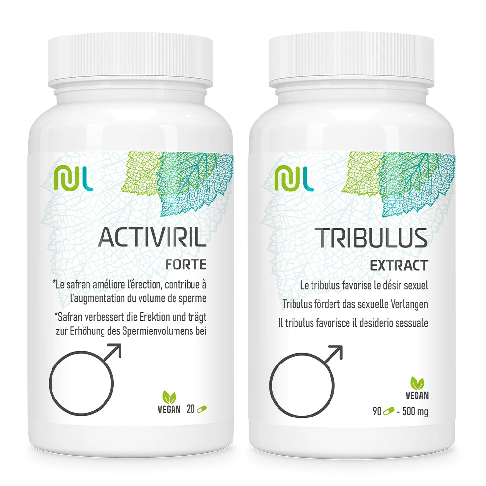 Pack vitalité et énergie masculine