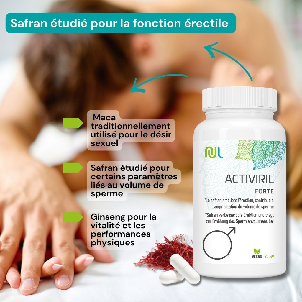 ActiViril Forte - érection et volume de sperme 