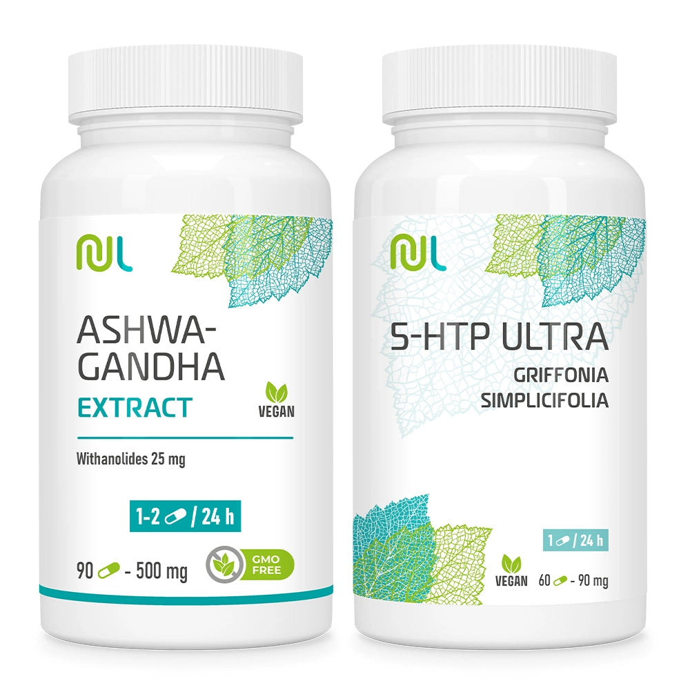 Pack Sérénité Printemps – Ashwagandha & 5-HTP pour l’équilibre émotionnel