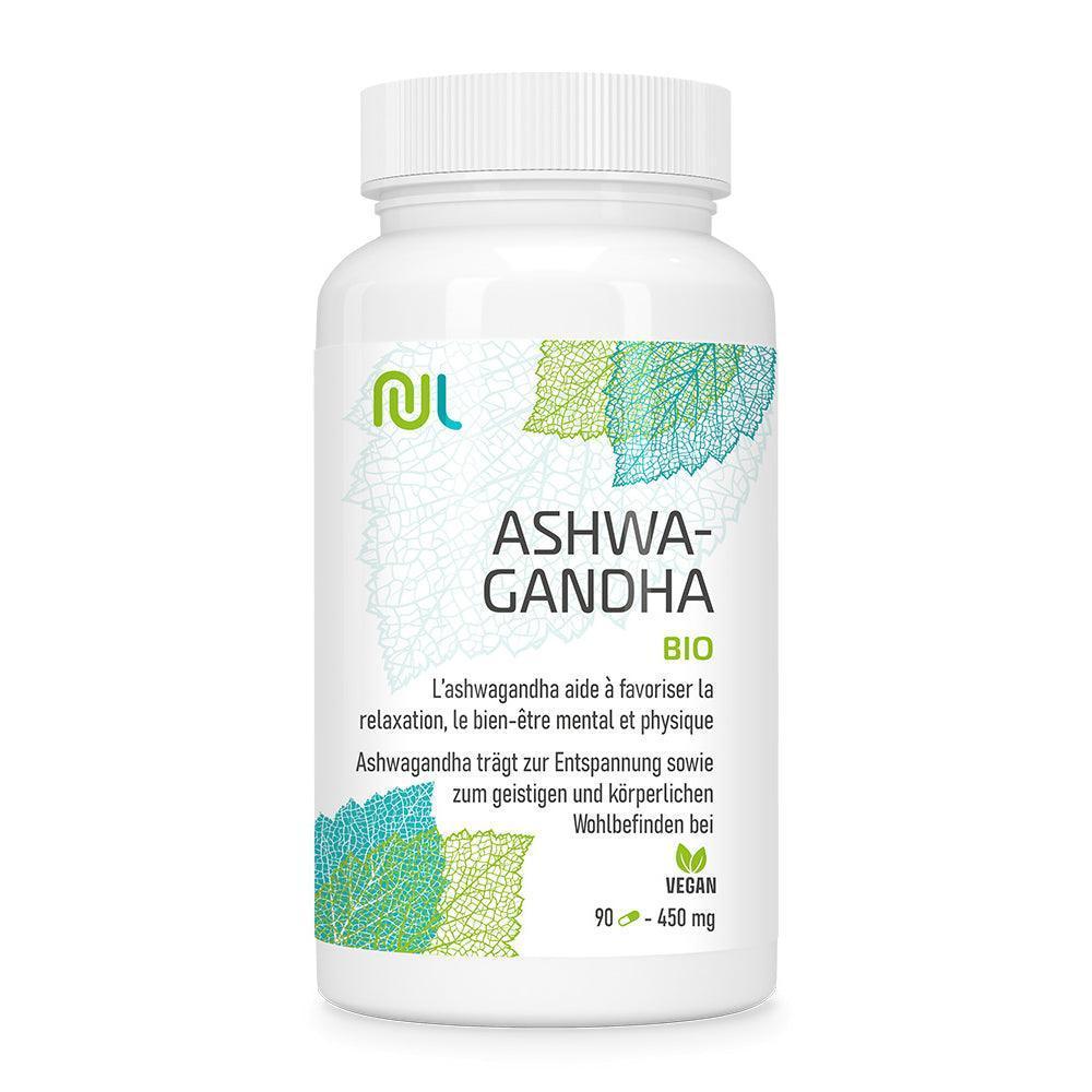 Ashwagandha Bio - favorise la relaxation et le bien-être mental et physique
