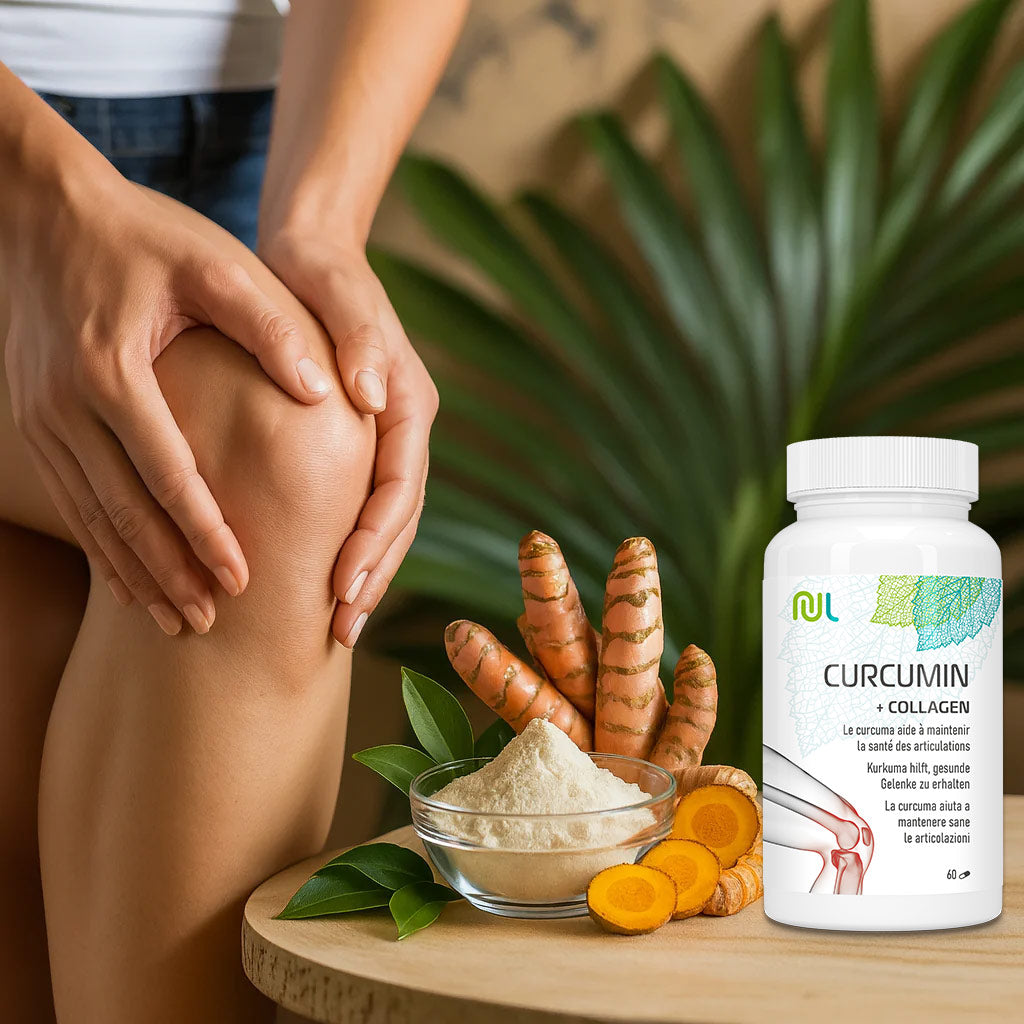 Curcuma + Collagène - santé des os et des articulations