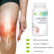 Curcumina + Collagene - salute delle ossa e delle articolazioni