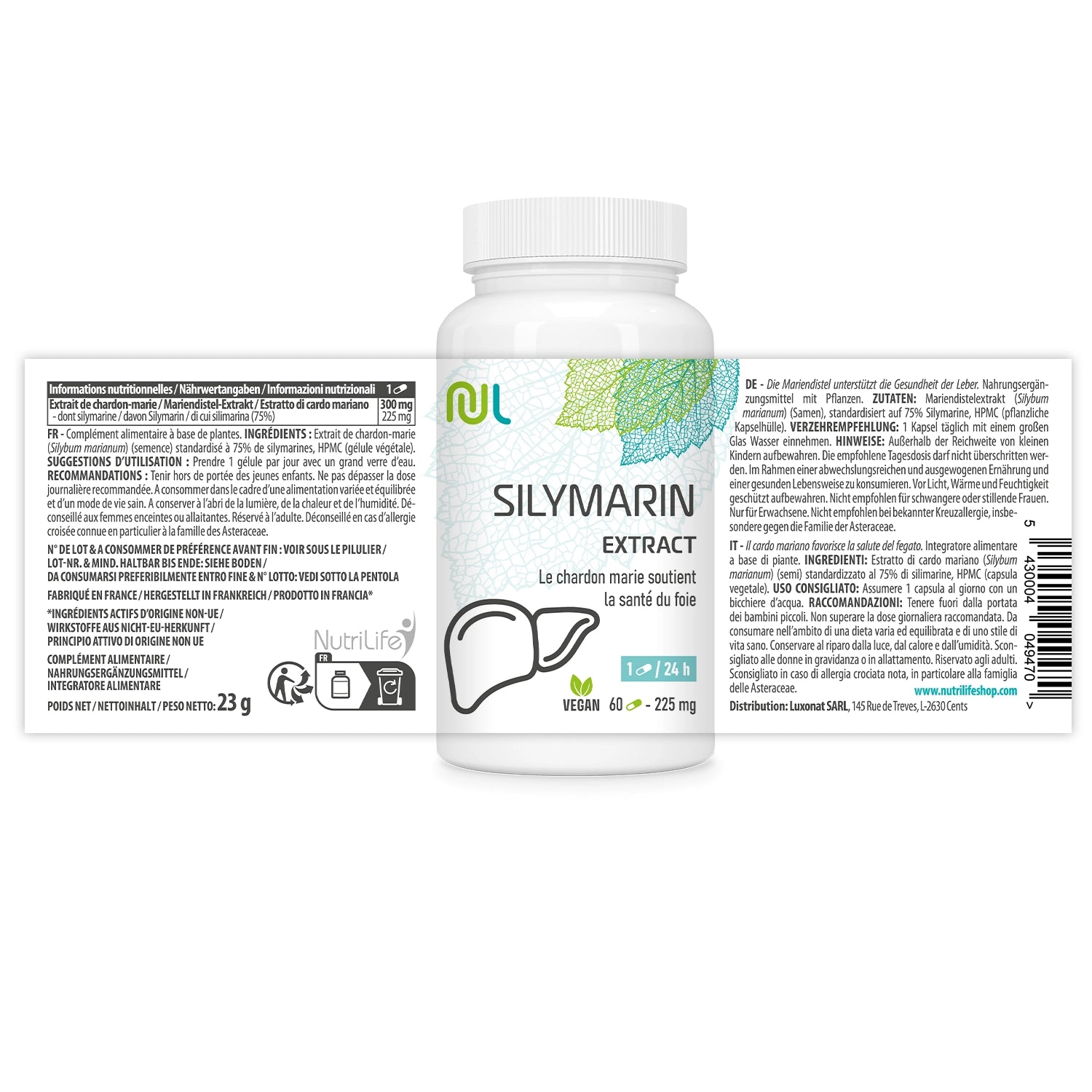 Mariendistel (Silymarin) - Leberschutz und träge Verdauung