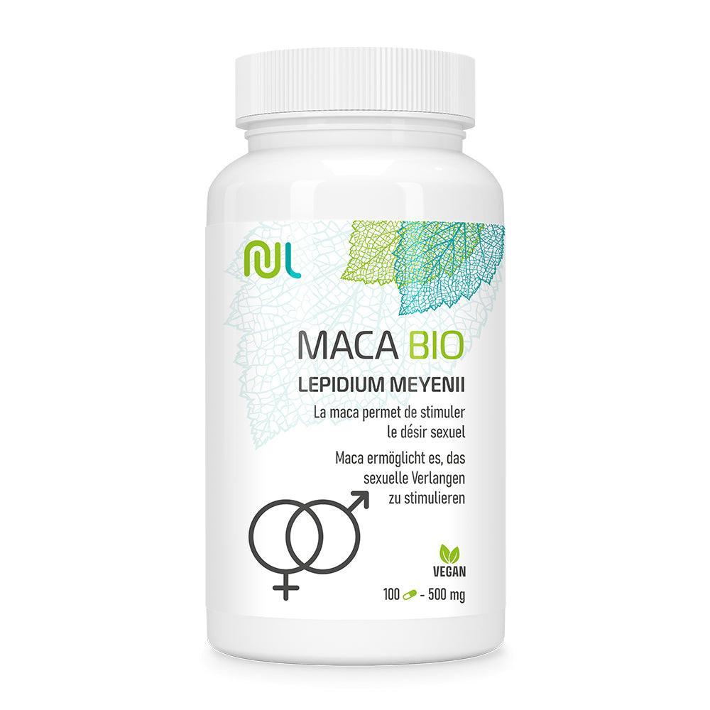 Maca Bio - Désir sexuel et performance physique - NutriLife Shop