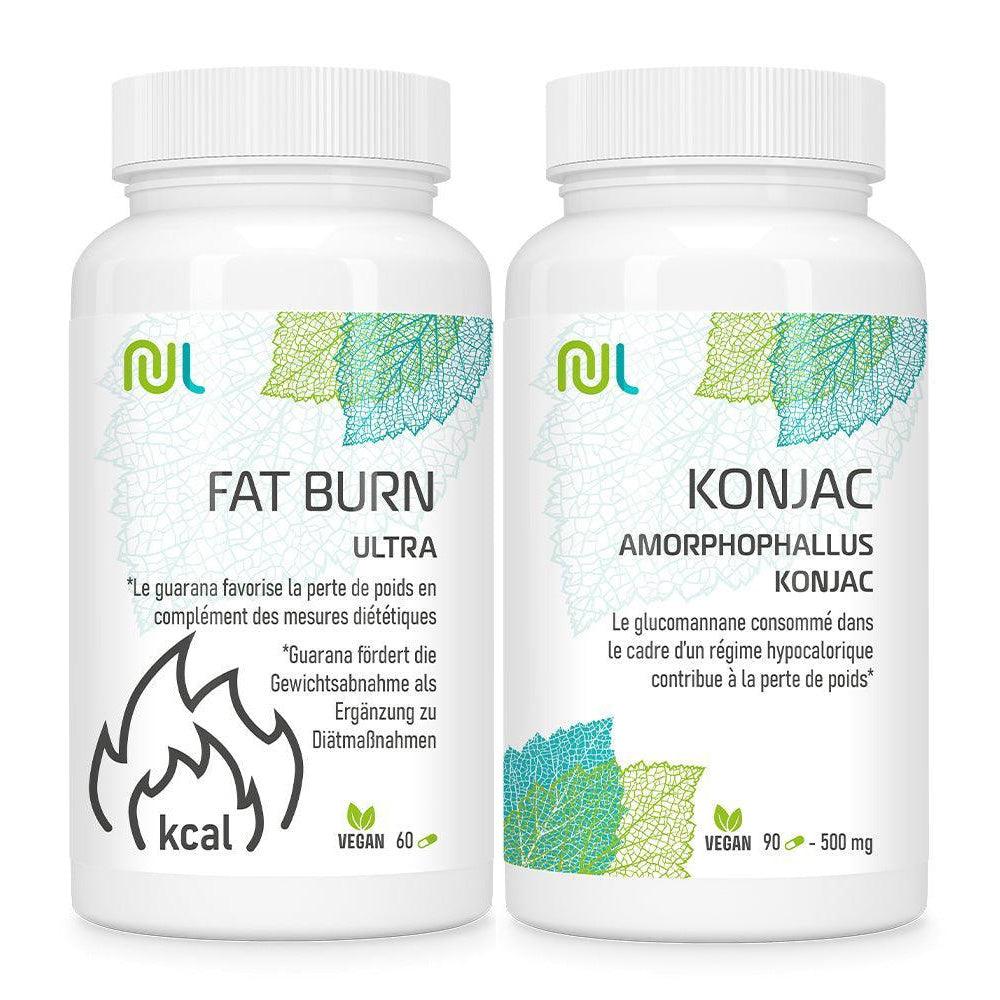 Pack minceur Fat Burn Ultra + Konjac