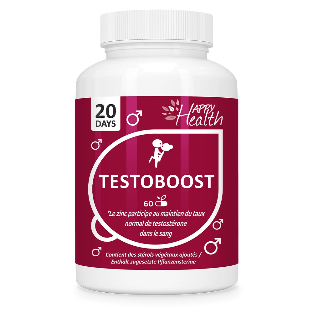 Complément pour la production de testostérone, Tribulus et Zinc - Testoboost